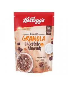 KELLOGGS GRANOLA CHOCOLATE & ALMONDS 450.00 GM PACKET