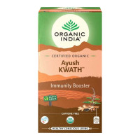 ORGANIC INDIA AYUSH KWATH IMMUNITY BOOSTER TEA 25 BAGS 1.00 NO