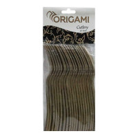 ORIGAMI CUTLERY FORKS 20.00 PCS