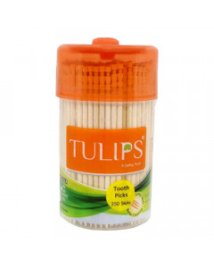 TULIPS TOOTH PICKS 250 STICKS 1.00 NO TULIPS TOOTH PICKS 250 STICKS 1.00 NO