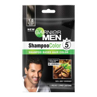 GARNIER MEN SHAMPOO COLOR 1.0 NATURAL BLACK 10 ML+ 10.00 ML