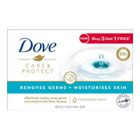 DOVE CARE & PROTECT BEAUTY BATHING BAR 3X 100.00 GM