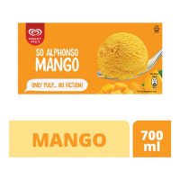 KWALITY WALLS ALPHONSO MANGO ICE CREAM 700.00 ML