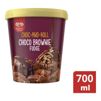 KWALITY WALLS CHOCO BROWNIE FUDGE ICE CREAM 700.00 ML