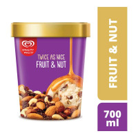 KWALITY WALLS FRUIT & NUT ICE CREAM 700.00 ML