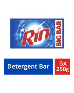 RIN DETERGENT BAR 6X 250.00 GM