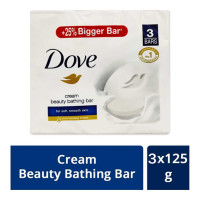 DOVE CREAM BEAUTY BATHING BAR 3X 125.00 GM