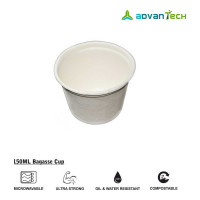 ADVANTECH BAGASSE 150 ML CUP 10.00 PCS