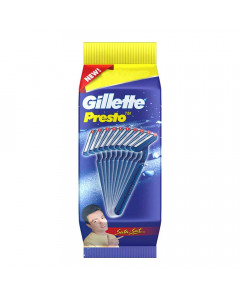 GILLETTE PRESTO RAZOR 12.00 PCS GILLETTE PRESTO RAZOR 12.00 PCS