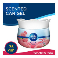AMBI PUR ROMANTIC ROSE CAR FRESHENER GEL 75.00 GM