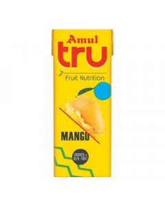 AMUL TRU MANGO 150 ML TETRAPACK AMUL TRU MANGO 150 ML TETRAPACK