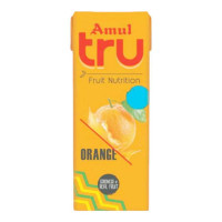 AMUL TRU ORANGE 150.00 ML TETRAPACK
