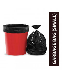 GARBAGE BAGS BLACK SMALL (17 X19) 30.00 PCS