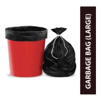 GARBAGE BAGS BLACK LARGE (24 X32) 15.00 PCS GARBAGE BAGS BLACK LARGE (24 X32) 15.00 PCS