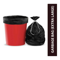 GARBAGE BAGS BLACK EXTRA LARGE (30 X37) 15.00 PCS GARBAGE BAGS BLACK EXTRA LARGE (30 X37) 15.00 PCS