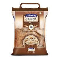DAAWAT ROZANA NIKI 40 BASMATI RICE 5 Kg Bag