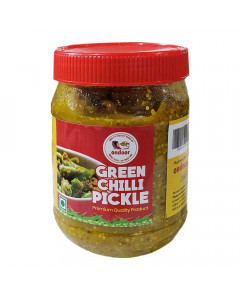 ONDOOR GREEN CHILLI PICKLE 500 GM JAR ONDOOR GREEN CHILLI PICKLE 500 GM JAR