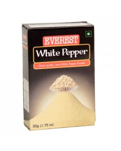 EVEREST WHITE PEPPER POWDER 50.00 GM BOX