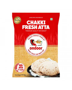 ONDOOR CHAKKI FRESH ATTA 10 KG ONDOOR CHAKKI FRESH ATTA 10 KG