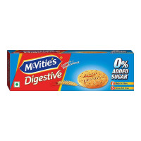 MCVITIES DIGESTIVE BISCUITS NO ADDED SUGAR 150.00 GM PACKET