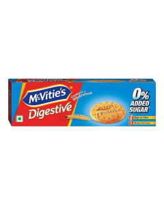 MCVITIES DIGESTIVE BISCUITS NO ADDED SUGAR 150.00 GM PACKET MCVITIES DIGESTIVE BISCUITS NO ADDED SUGAR 150.00 GM PACKET