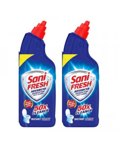 SANI FRESH TOILET CLEANER 2X 500.00 ML BOTTLE