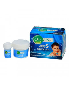 DABUR OXY LIFE 5 RADIANCE WOMEN BLEACH CREAM 9.00 GM BOX