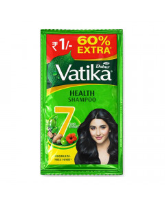 DABUR VATIKA SHAMPOO 6.90 ML SACHET DABUR VATIKA SHAMPOO 6.90 ML SACHET