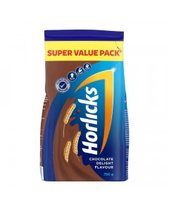 HORLICKS CHOCOLATE DELIGHT 750.00 GM PACKET HORLICKS CHOCOLATE DELIGHT 750.00 GM PACKET