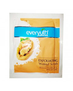 EVERYUTH EXFOLIATING WALNUT SCRUB 7.00 GM PACKET