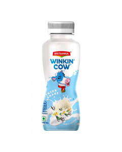 BRITANNIA WINKIN COW VANILLICIOUS THICK SHAKE 180.00 ML BOTTLE BRITANNIA WINKIN COW VANILLICIOUS THICK SHAKE 180.00 ML BOTTLE