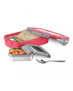 MILTON STEELY SUPER DELUXE LUNCH BOX SMALL 1.00 NO
