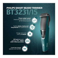 PHILIPS (BT3231/15) CORDLESS BEARD TRIMMER RECHARGEABLE 1.00 NO