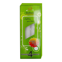 WELBURN LONGER BURN TIME CANDLES HH194 4.00 PCS