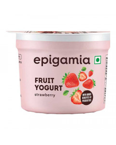 EPIGAMIA FRUIT YOGURT STRAWBERRY 75.00 GM