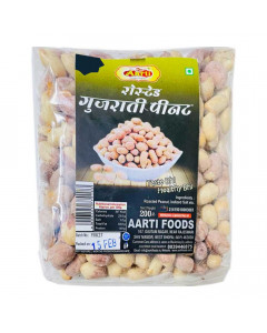 AARTI ROASTED GUJRATI PEANUT 200.00 GM AARTI ROASTED GUJRATI PEANUT 200.00 GM
