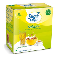 SUGAR FREE NATURA LOW CALORIE SUGAR 25 SACHETS 1.00 NO
