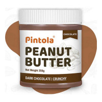 PINTOLA DARK CHOCOLATE PEANUT BUTTER CRUNCHY 350.00 GM