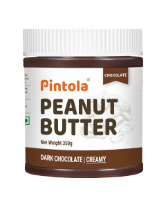 PINTOLA DARK CHOCOLATE PEANUT BUTTER CREAMY 350.00 GM PINTOLA DARK CHOCOLATE PEANUT BUTTER CREAMY 350.00 GM