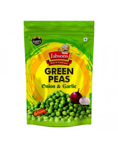 JABSONS ONION & GARLIC GREEN PEAS 150.00 GM