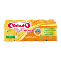 YAKULT PROBIOTIC LIGHT MANGO FLAVOUR HEALTH DRINK 5X 65.00 ML