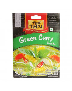 REAL THAI GREEN CURRY PASTE 50.00 GM