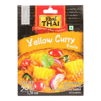 REAL THAI YELLOW CURRY PASTE 50.00 GM