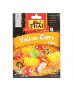 REAL THAI YELLOW CURRY PASTE 50.00 GM REAL THAI YELLOW CURRY PASTE 50.00 GM
