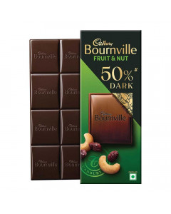 CADBURY BOURNVILLE FRUIT & NUT CHOCOLATE 80.00 GM CADBURY BOURNVILLE FRUIT & NUT CHOCOLATE 80.00 GM