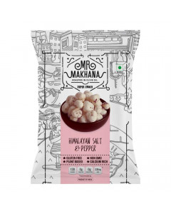 MR.-MAKHANA HIMALAYAN SALT & PEPPER ROASTED MAKHANA 21 GM MR.-MAKHANA HIMALAYAN SALT & PEPPER ROASTED MAKHANA 21 GM