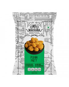 MR.-MAKHANA PUDINA PARTY ROASTED MAKHANA 21.00 GM MR.-MAKHANA PUDINA PARTY ROASTED MAKHANA 21.00 GM