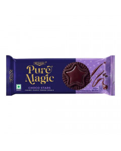 BRITANNIA PURE MAGIC CHOCO STARS COOKIES 68.90 GM