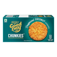 BRITANNIA GOOD DAY CHUNKIES TROPICAL COCONUT COOKIES 100.00 GM