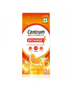 CENTRUM RECHARGE INSTANT ENERGY DRINK ORANGE 6X 5.00 GM SACHET CENTRUM RECHARGE INSTANT ENERGY DRINK ORANGE 6X 5.00 GM SACHET